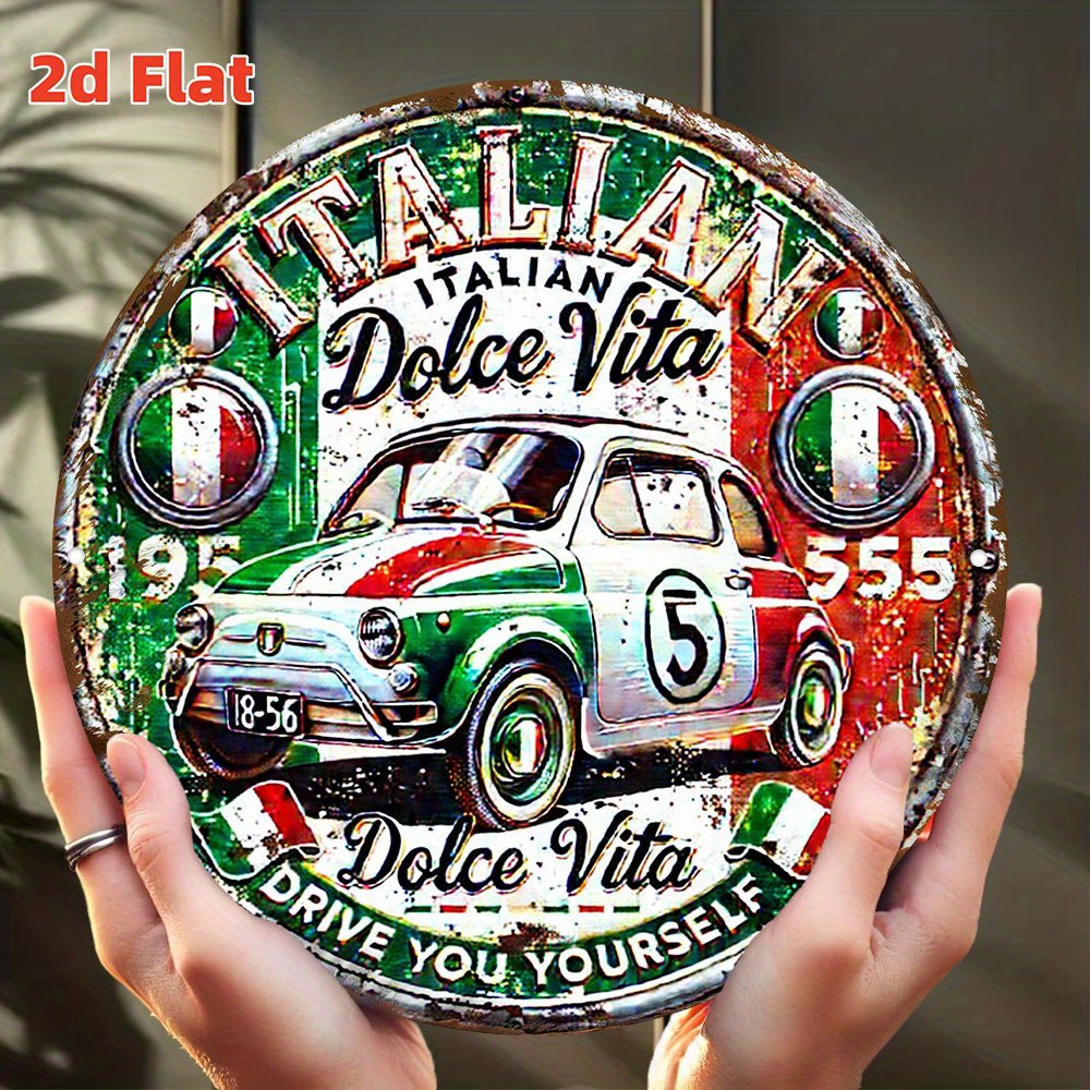 Vintage Collectibles & More Llc Photos - 2D plat, vintage italien pour emblème