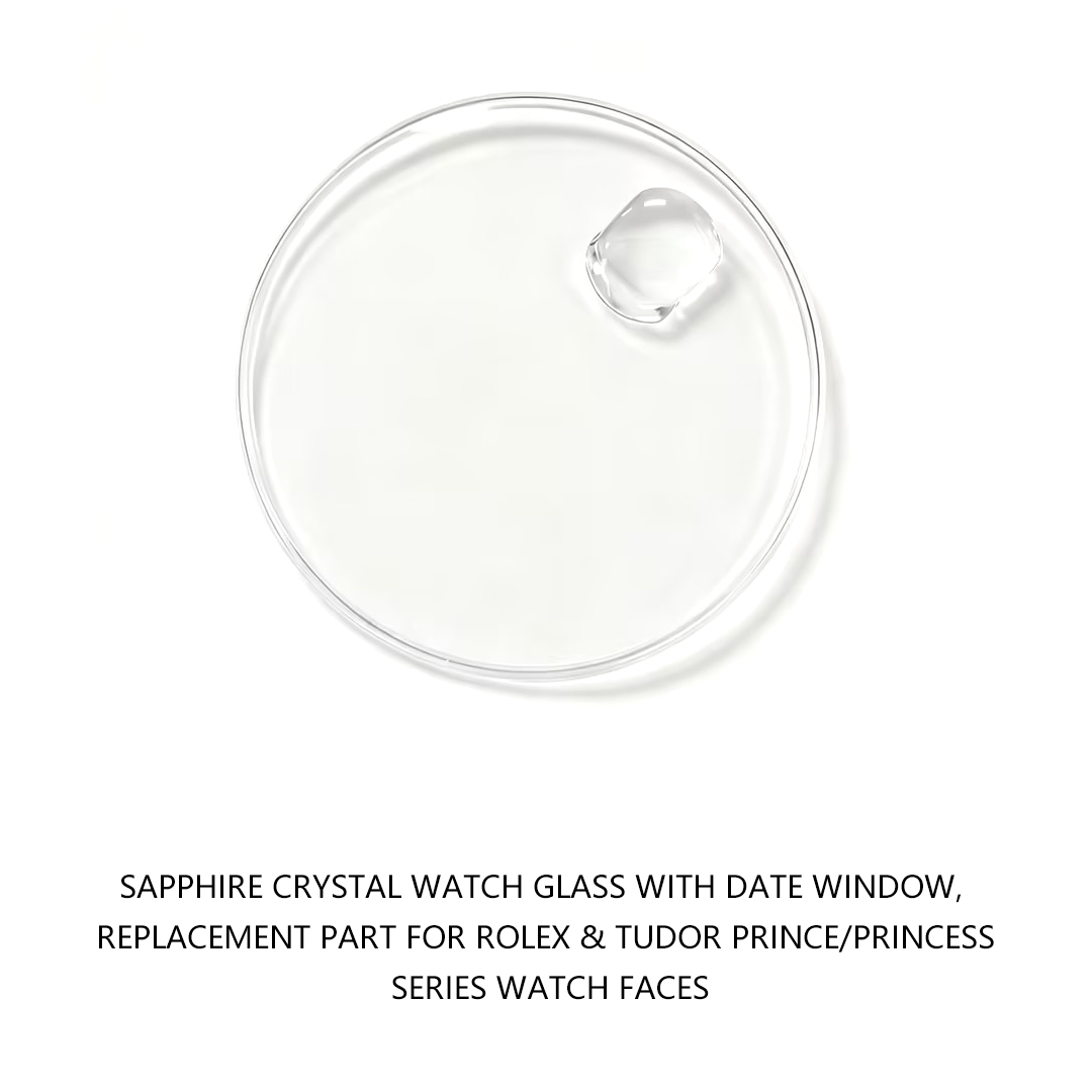 Vintage Watch Crystal - Verre de montre en cristal saphir