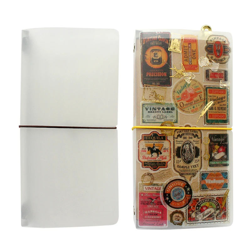 Vintage Collectible Books - Carnet de voyage avec pages de