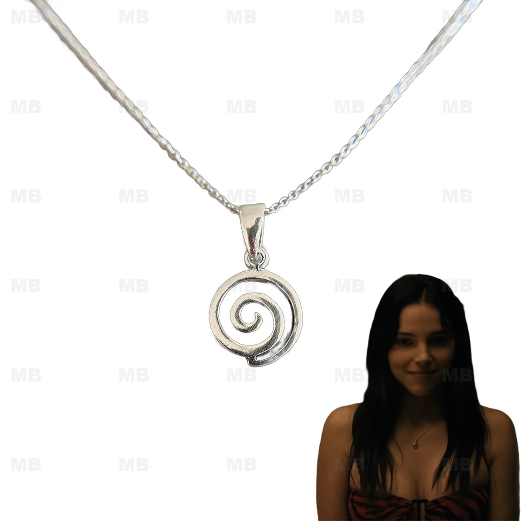 Collectible Vintage Costume Jewelry - Collier TV Obsession Nikki, pendentif chaîne,