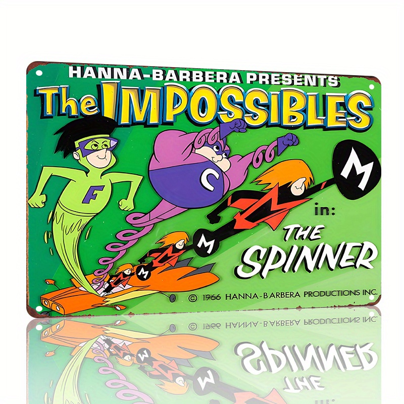 Vintage Collectibles & More Llc Photos - Hanna-Barbera The Impossibles : Panneau en