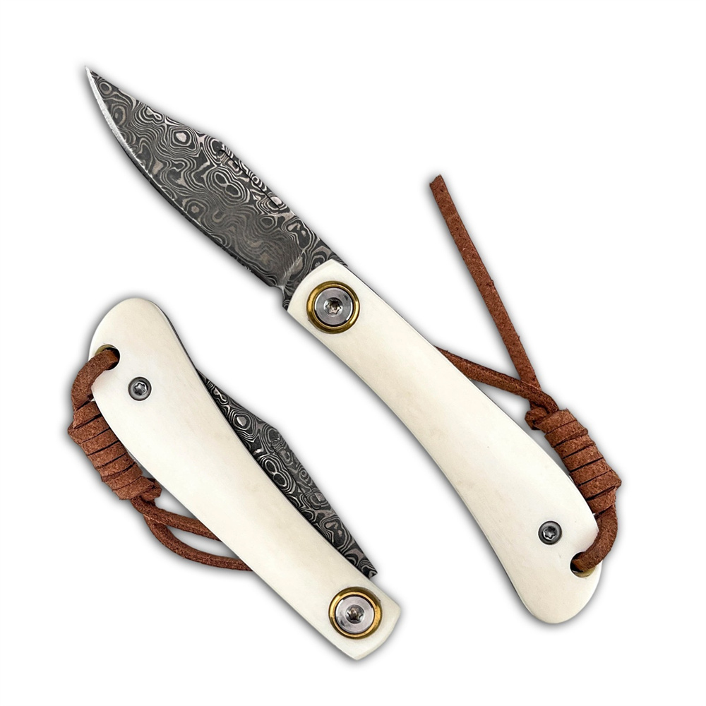 Vintage Collectible Knife - Couteau pliant compact vintage EDC en