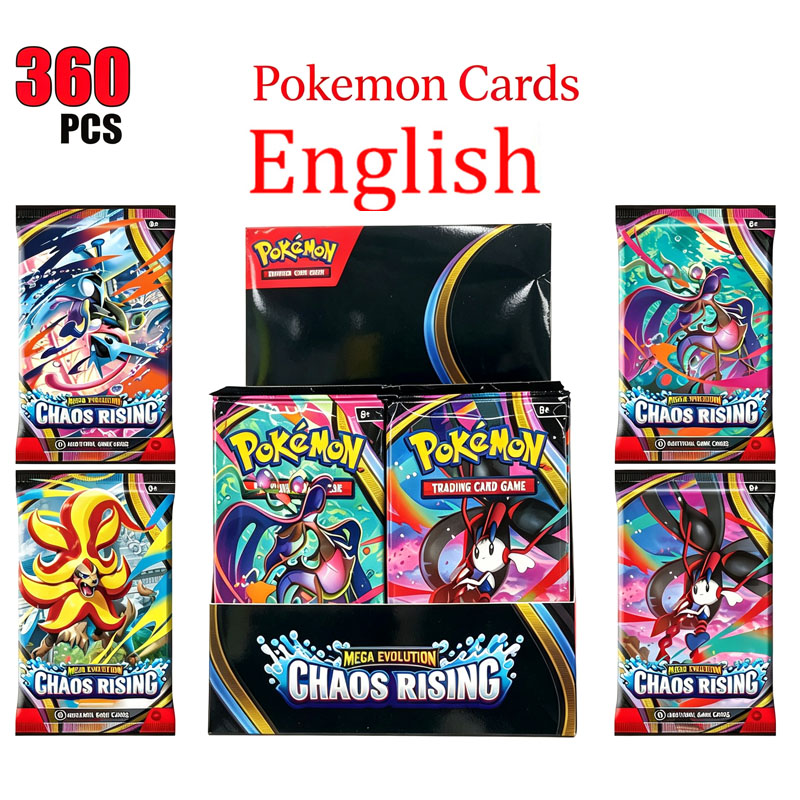 Vintage Collectible Cards - Boîte de boosters Pokémon Chaos Rising