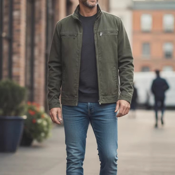 Veste décontractée pour femme  - Vintage Zipper avis et prix