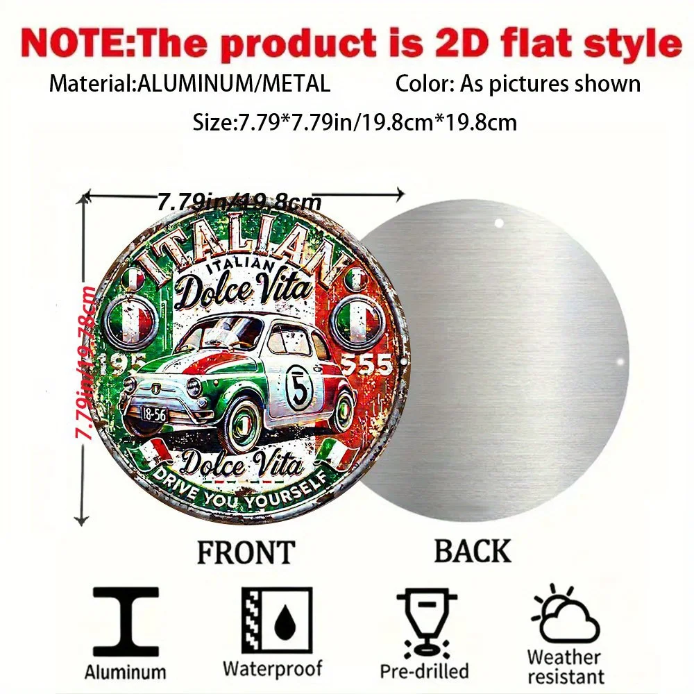 2D plat, vintage italien pour  - Vintage Collectibles & More Llc Photos avis et prix