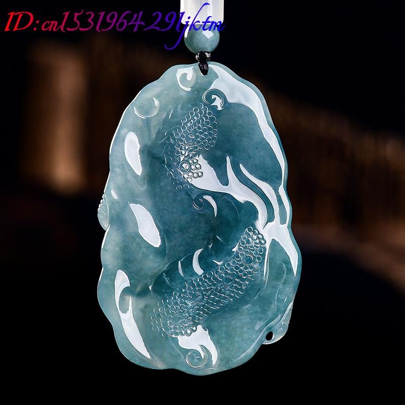 Collier pendentif Dragon en ja - Vintage Necklace avis et prix