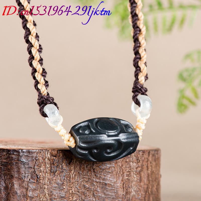 Collier pendentif en jade Heti - Vintage Necklace avis et prix