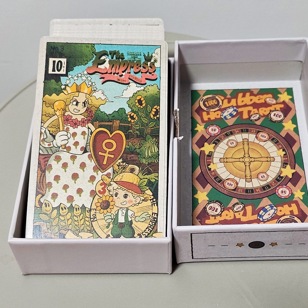 Jeu de tarot vintage en caoutc - Vintage Collectible Cards avis et prix