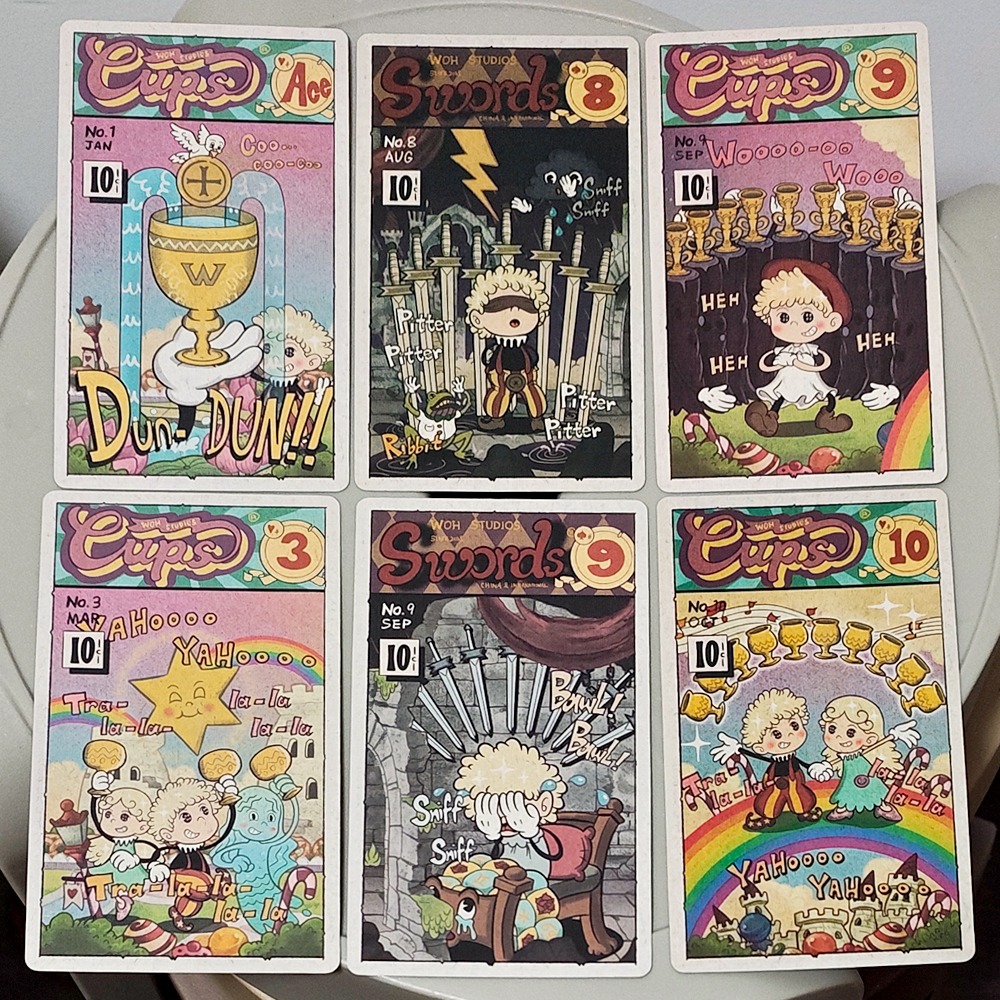 Jeu de tarot vintage en caoutc - Vintage Collectible Cards avis et prix