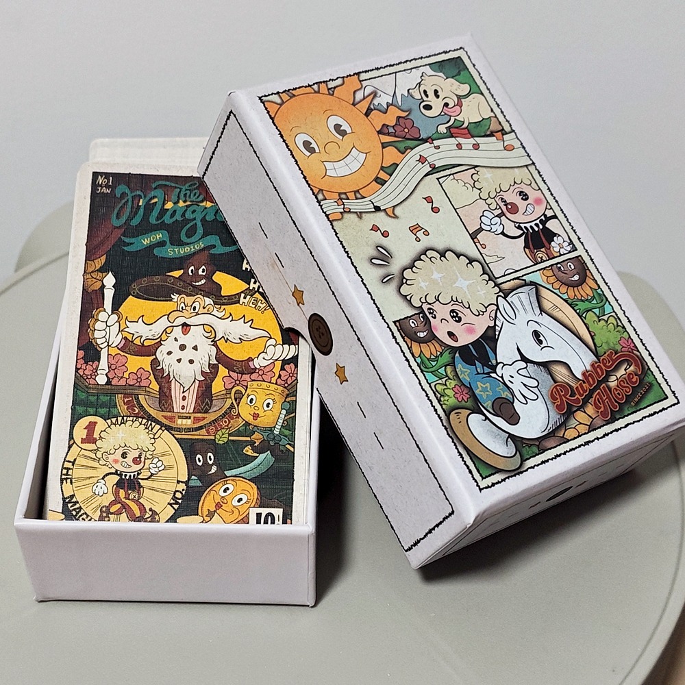 Jeu de tarot vintage en caoutc - Vintage Collectible Cards avis et prix