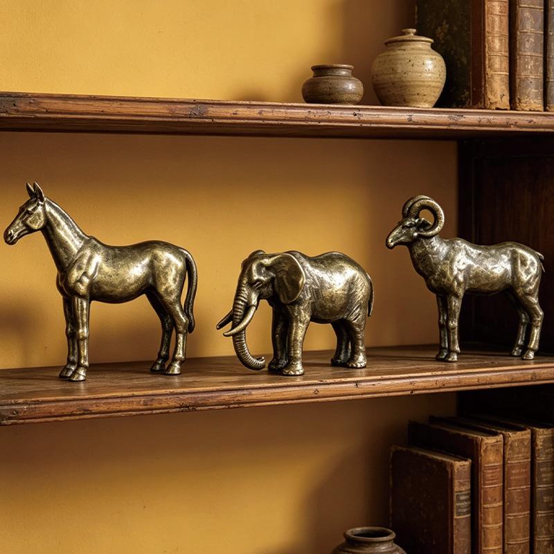 Figurines d'animaux en laiton  - Vintage Collectibles Store avis et prix