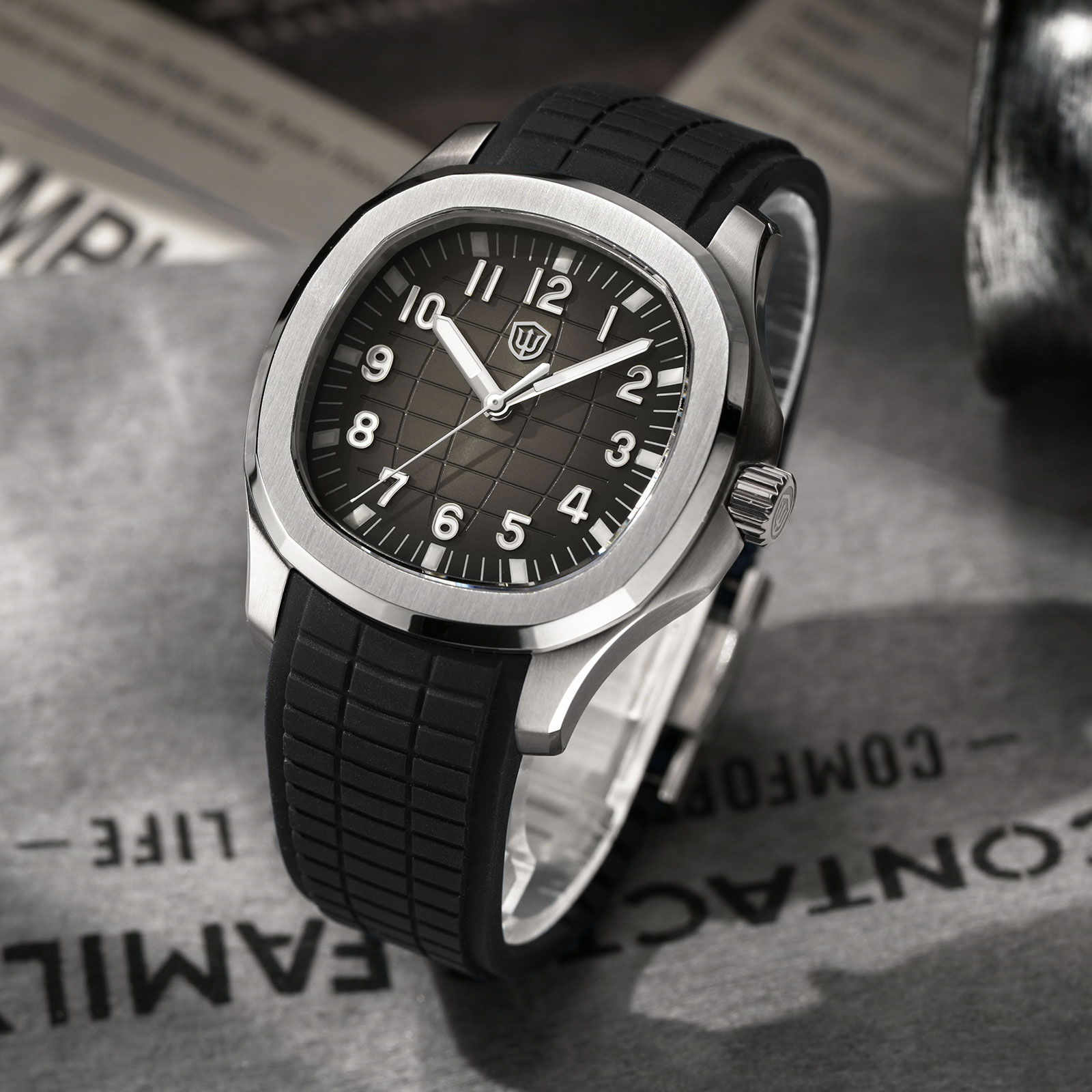 Watchdives WD008 38mm Montre d - Vintage Watch Crystal avis et prix