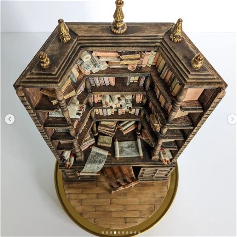 Miniature Bibliothèque Décorat - Vintage Collectible Books avis et prix