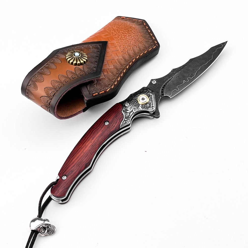 Couteau pliant vintage gravé,  - Vintage Collectible Knife avis et prix