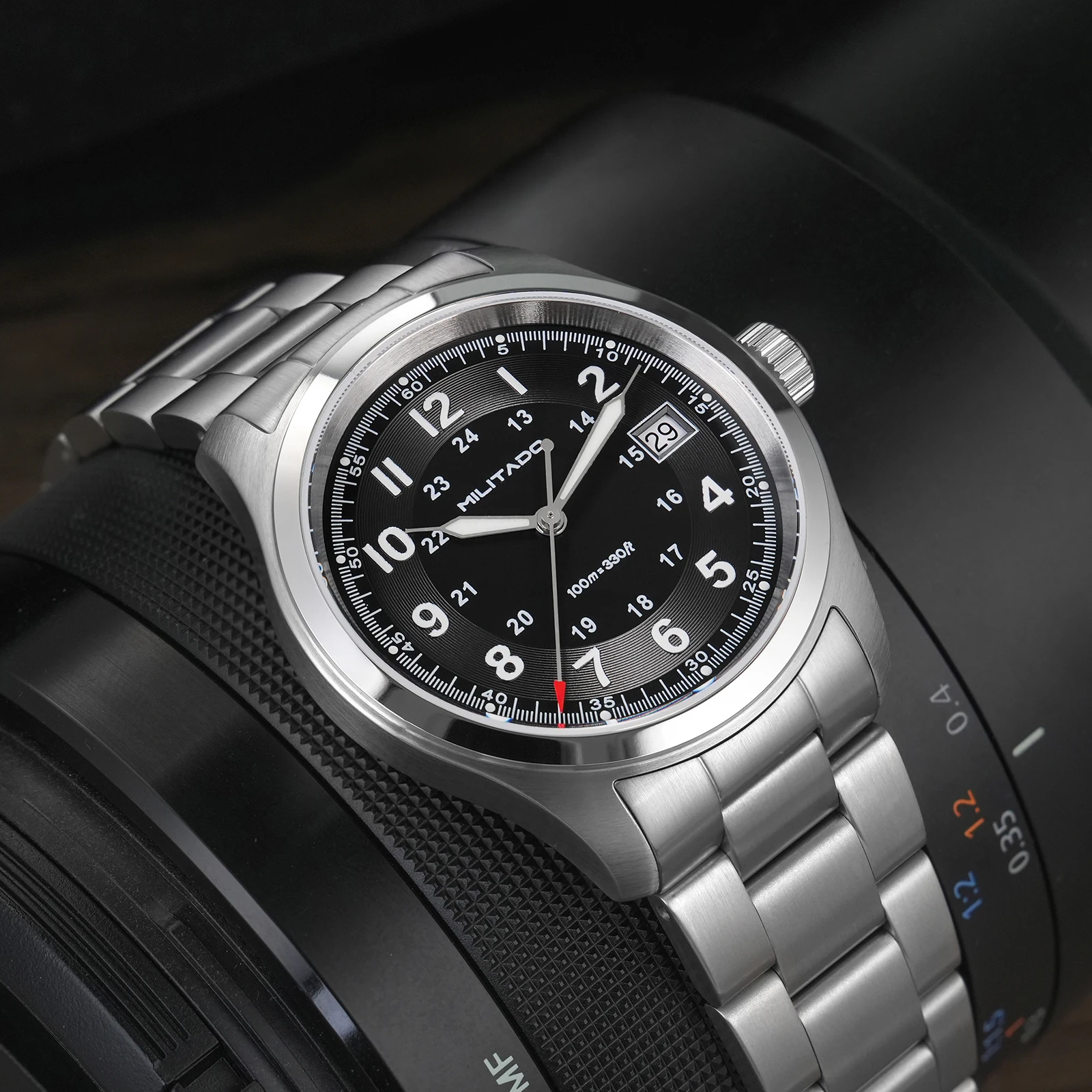 Militado ML08 montre à Quartz  - Vintage Watch Crystal avis et prix