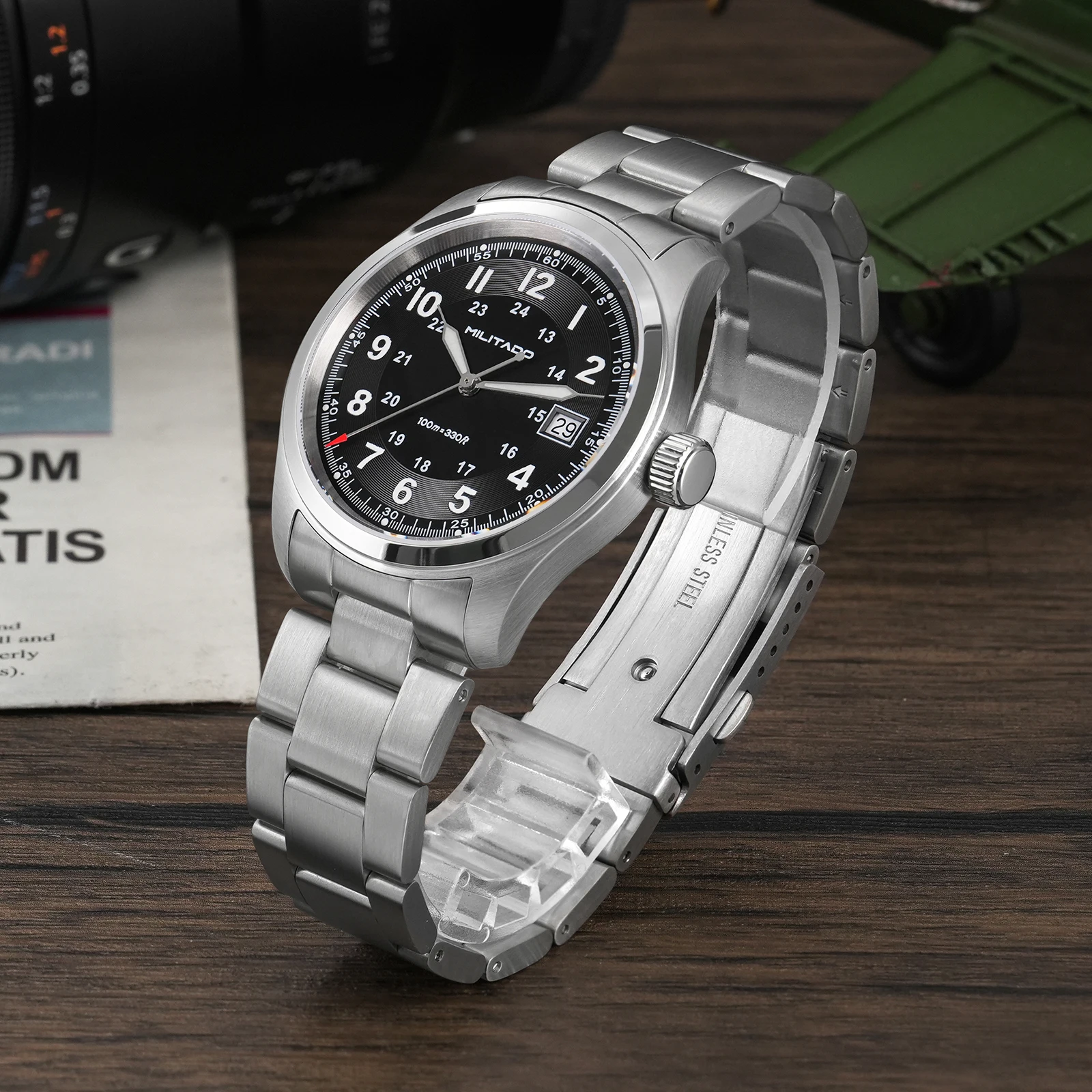 Militado ML08 montre à Quartz  - Vintage Watch Crystal avis et prix